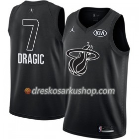 Muški NBA Dres Miami Heat Goran Dragic 7 2018 All-Star Jordan Brand Crna Swingman